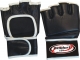 mma gloves in leather open palm style