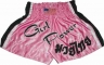 New Power Girl Muay Thai shorts in satin